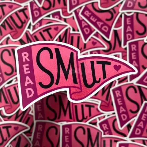 Rather Keen sticker: Read Smut cover image