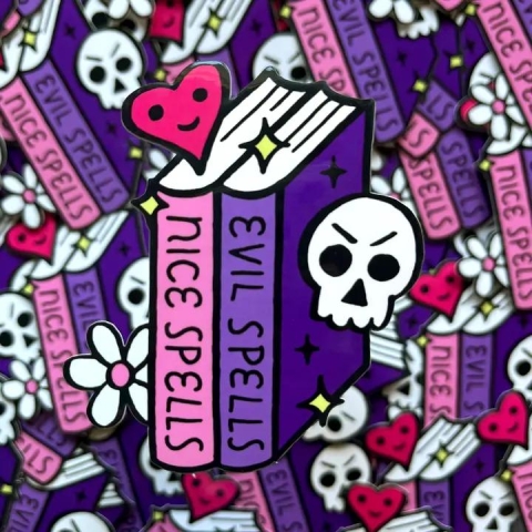 Rather Keen sticker: Spell Books cover image