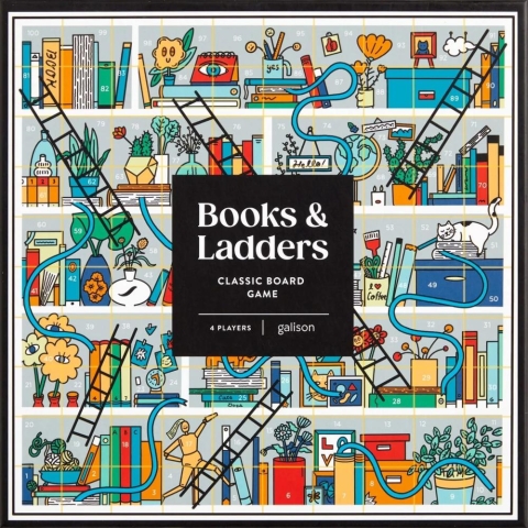 Books and Ladders Classic Board Game cover image