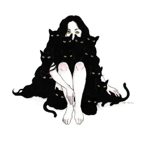 Stupid Animal Shop Art Print 8x10: Familiars cover image