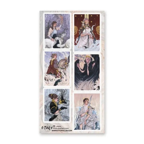 STICKII Sticker Sheet: Mythical Women cover image