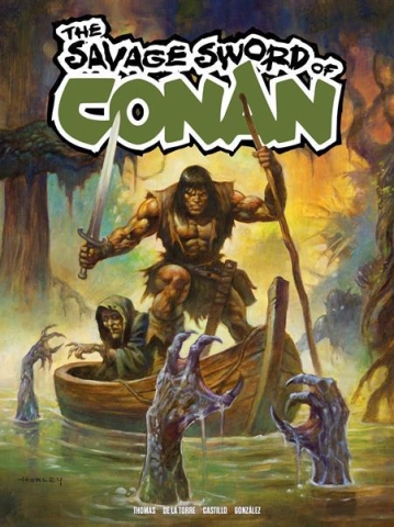 SAVAGE SWORD OF CONAN #13 cover image