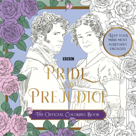 BBC Pride and Prejudice: The Official Coloring Book cover image