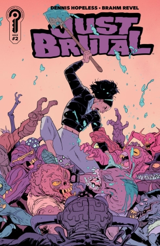 JUST BRUTAL #2 COVER A BRAHM REVEL cover image