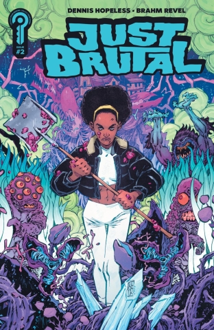 JUST BRUTAL #2 COVER B JORGE CORONA cover image