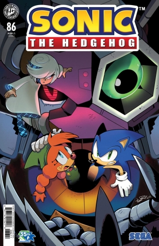 SONIC THE HEDGEHOG #86 cover image