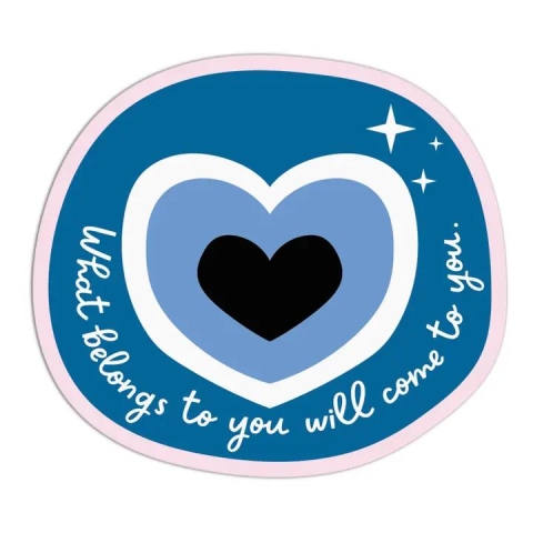 Girls Printing House Sticker: What Belongs To You Will Come To You cover image