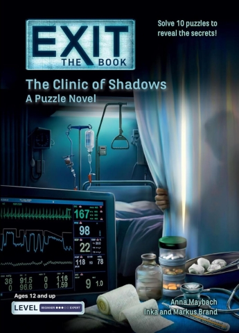 EXIT: The Book — The Clinic of Shadows: A Puzzle Novel cover image