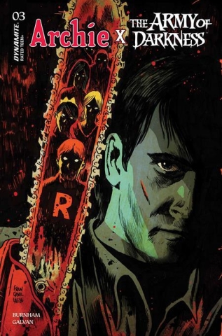 ARCHIE X ARMY OF DARKNESS #3 CVR A FRANCESCO FRANCAVILLA VAR cover image
