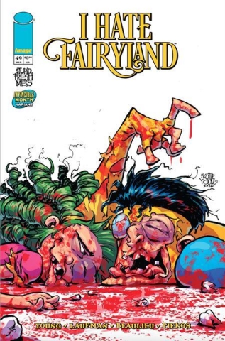 I HATE FAIRYLAND #49 CVR D SKOTTIE YOUNG INVINCIBLE TEAM UP VAR cover image
