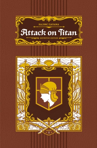 Attack on Titan Definitive Hardcover Collection Vol. 1 cover image