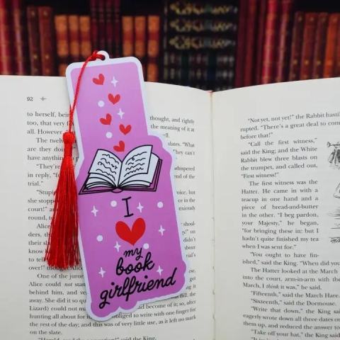 Punchkins Bookmark: I Love My Book Girlfriend cover image