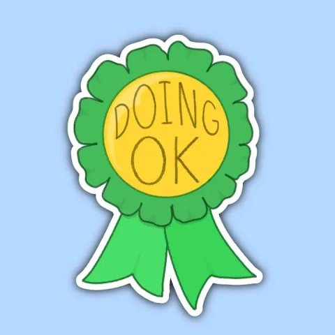 Noellita Bonita Sticker: Doing OK cover image