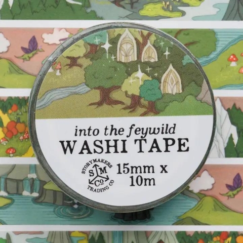 Kingdom of Threads Washi Tape: Into the Feywild cover image