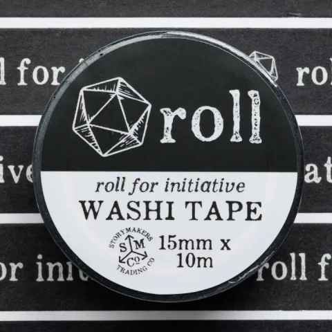 Kingdom of Threads Washi Tape: Roll for Initiative cover image