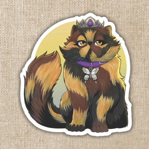 Kingdom of Threads Sticker: Dungeon Crawler Carl — Princess Donut cover image