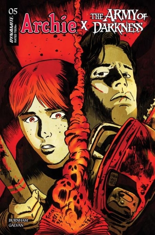 ARCHIE X ARMY OF DARKNESS #5 CVR A FRANCESCO FRANCAVILLA cover image