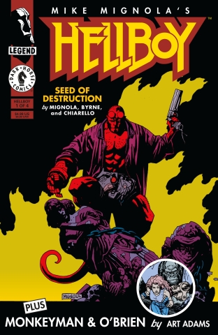 HELLBOY SEED OF DESTRUCTION #1 FACSIMILE EDITION cover image