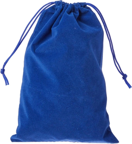 Dice Bag: Suedecloth, Large, Royal Blue cover image