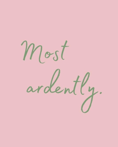 Sea to Skye Art Print 5x7: Most Ardently Mr. Darcy Quote cover image