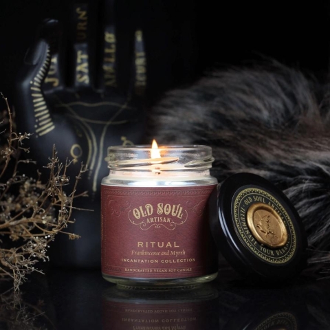 Old Soul Artisan 4 oz. Soy Candle: Ritual (Frankincense and Myrrh) cover image