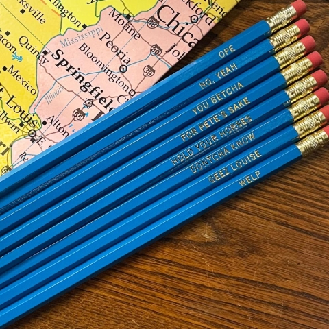 a. favorite design Pencil Set: Midwest Nice cover image