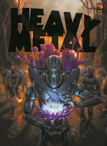 HEAVY METAL MAGAZINE #6 cover image