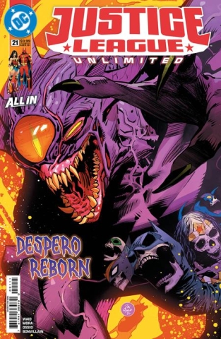 JUSTICE LEAGUE UNLIMITED #21 CVR A DAN MORA cover image