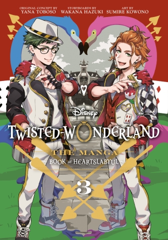 TWISTED-WONDERLAND BOOK OF HEARTSLABYUL THE MANGA VOL 3 cover image