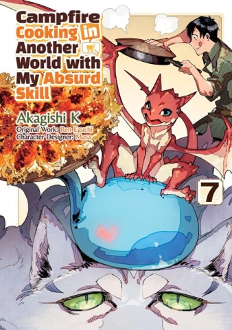 CAMPFIRE COOKING IN ANOTHER WORLD WITH MY ABSURD SKILL TP VOL 07 cover image
