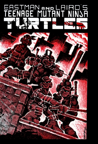 TEENAGE MUTANT NINJA TURTLES MIRAGE FACSIMILE #1 COVER B EASTMAN AND LAIRD FOIL VAR cover image