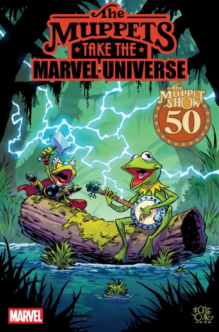 MUPPETS TAKE THE MARVEL UNIVERSE #1 CVR G SKOTTIE YOUNG cover image