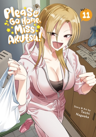 PLEASE GO HOME MISS AKUTSU TP VOL 11 cover image