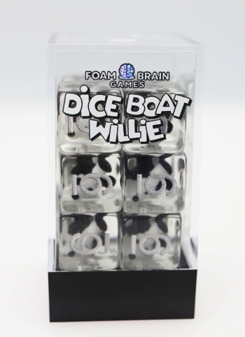 Foam Brain Games: 12 D6s — Dice Boat Willie cover image