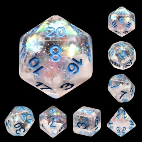 Foam Brain Games: 7-Die Set — Blue Notes cover image