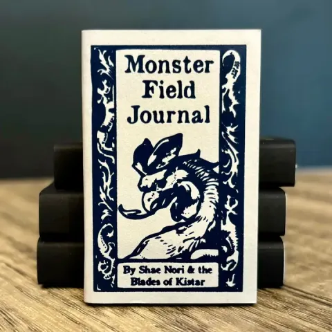 Cantrip Candles Matchbook: Monster Field Journal cover image