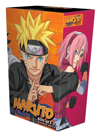 Naruto Box Set 3: Vols. 49-72 cover image