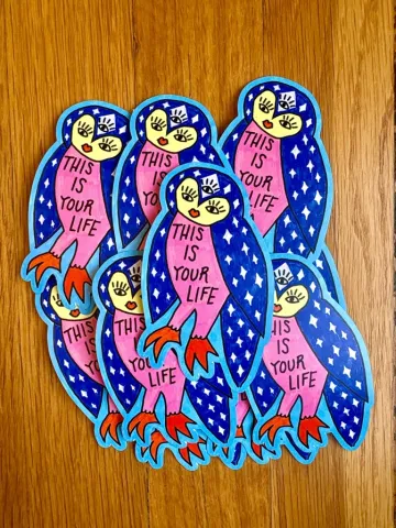 Anna Liz Heart Designs Sticker: This is your life cover image
