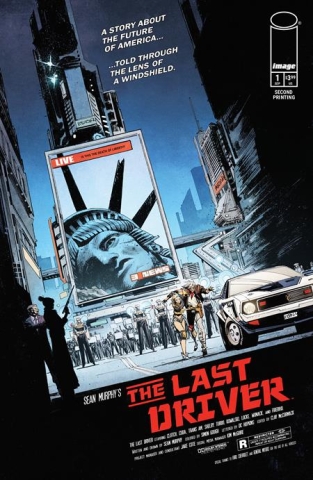 LAST DRIVER #1 (of 5) 2nd ptg cover image