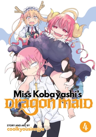 Miss Kobayashi's Dragon Maid Vol. 4 cover image