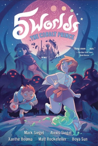 5 Worlds Book 2: The Cobalt Prince cover image