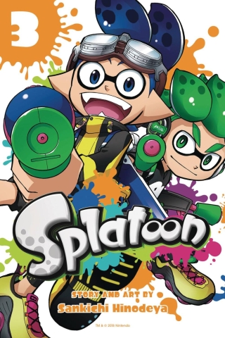 SPLATOON MANGA GN VOL 03 cover image