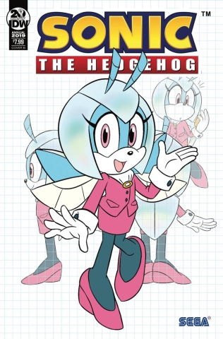 SONIC THE HEDGEHOG ANNUAL 2019 CVR B HERNANDEZ cover image