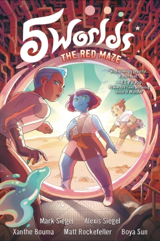 5 WORLDS HC GN VOL 03 RED MAZE cover image