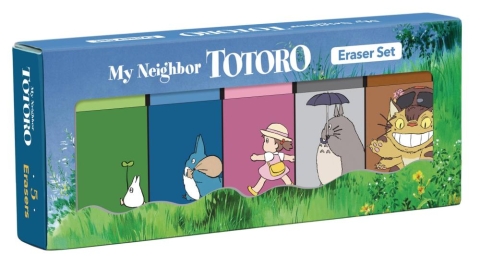 STUDIO GHIBLI MY NEIGHBOR TOTORO BOXED ERASERS SET cover image