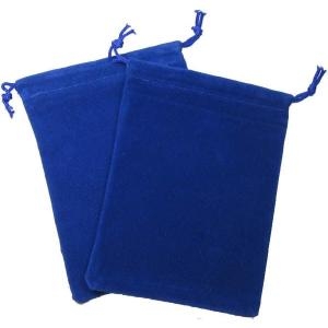 Dice Bag: Suedecloth, Small, Royal Blue cover image