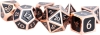 Metal Dice Set: Antique Copper with Black Enamel cover image
