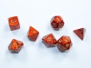 Chessex Mini-Polyhedral 7-Die Set: Scarab - Scarlet/Gold cover image