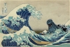 Godzilla Vs. the Great Wave 24x36 Poster cover image