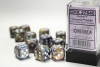 Chessex Festive Carousel/white 16mm d6 Dice Block (12 dice) cover image